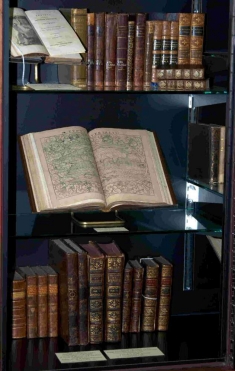 bookcase in History of Science Collections