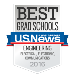 Elec, Comms 2016 US News Best Grad Schools Badge