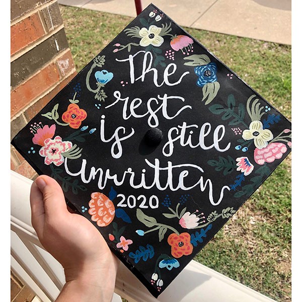 Always stay humble and kind (cap decorating entry)