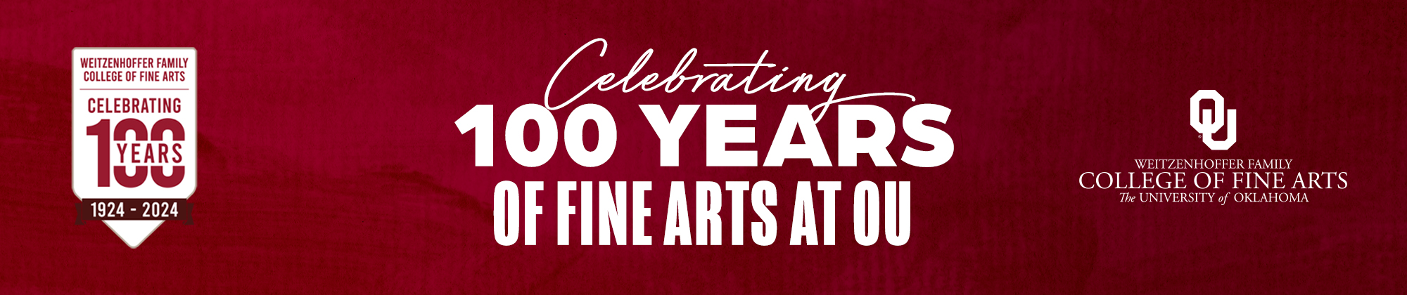 Celebrating 100 Years of Fine Arts at OU