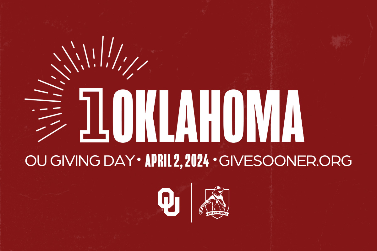 1 Oklahoma. Giving Day, April 2, 2024 . givesooner.org