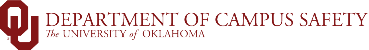 OU Department of Campus Safety, The University of Oklahoma website wordmark