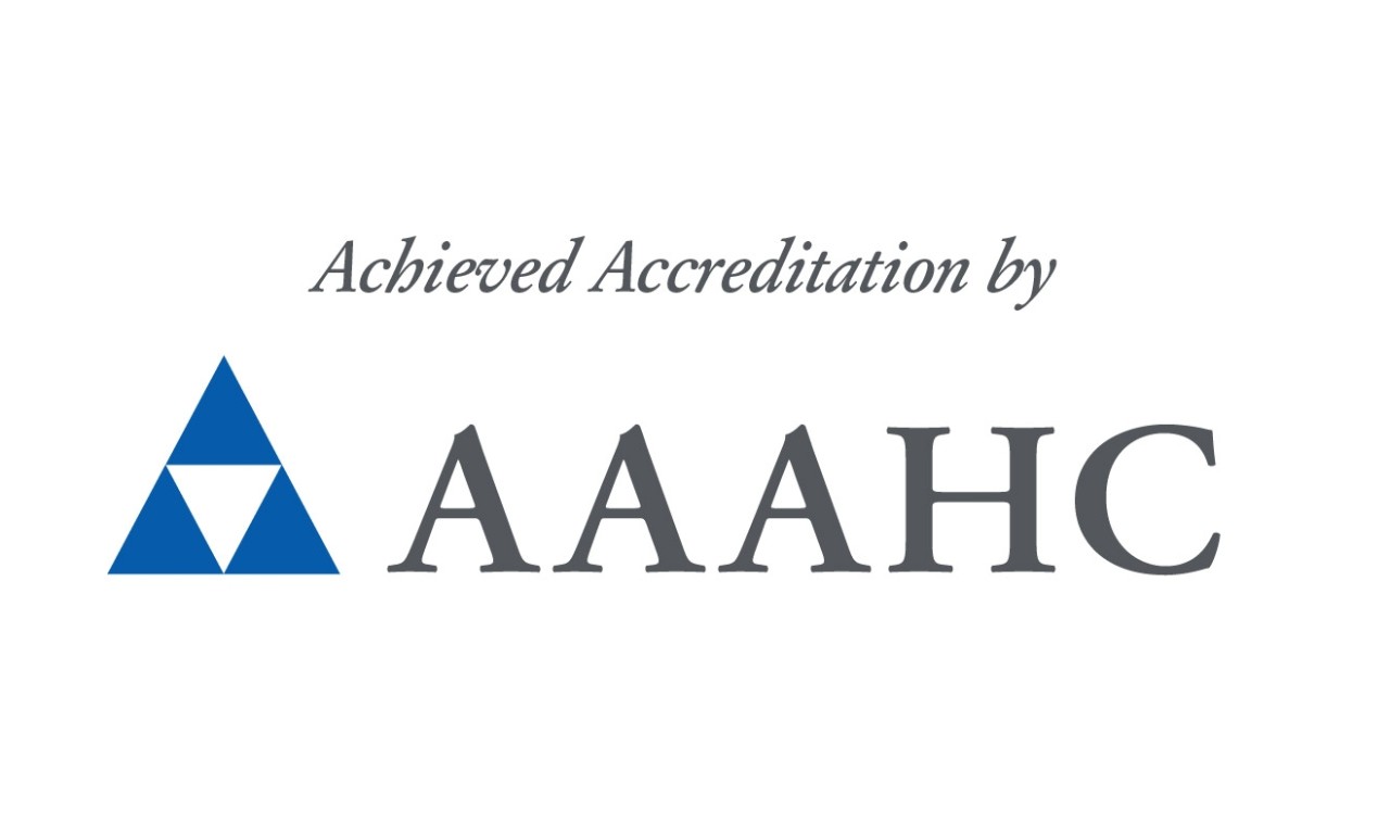 Accredited by the Accreditation Association for Ambulatory Health Care Inc.