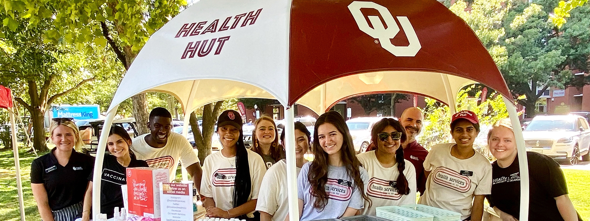 OU Health Hut on University of Oklahoma campus