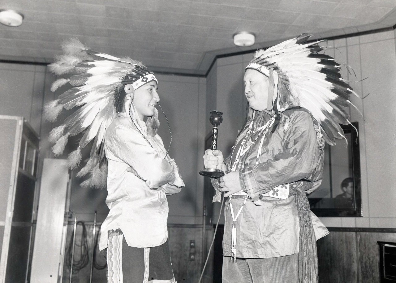 Historical photo from Native Voices Exhibition
