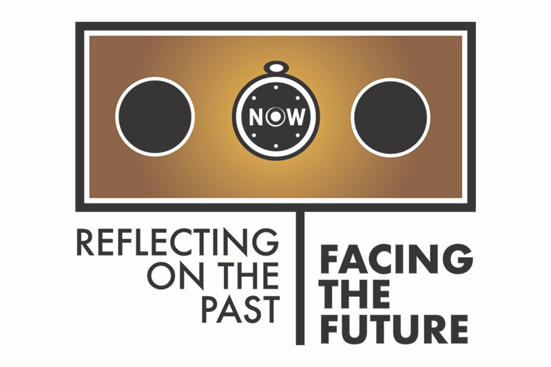 Reflecting on the past | Facing the future TRM Symposium text logo