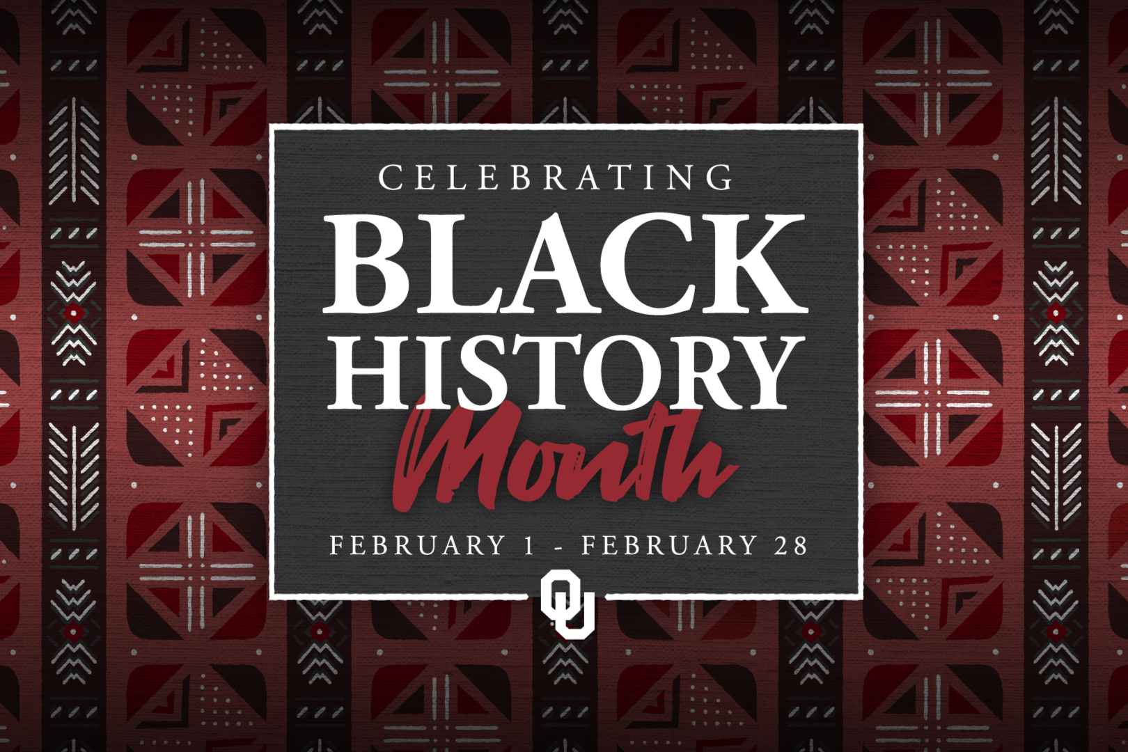 Celebrating Black History Month The University of Oklahoma graphic