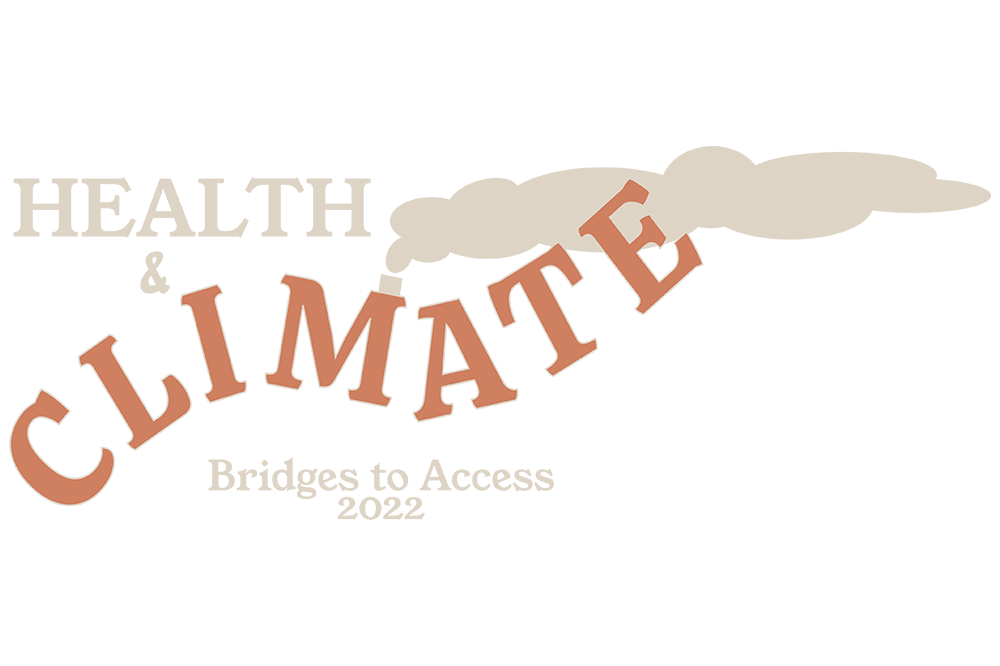 Health and Climate Bridges to Access 2022 logo with clouds