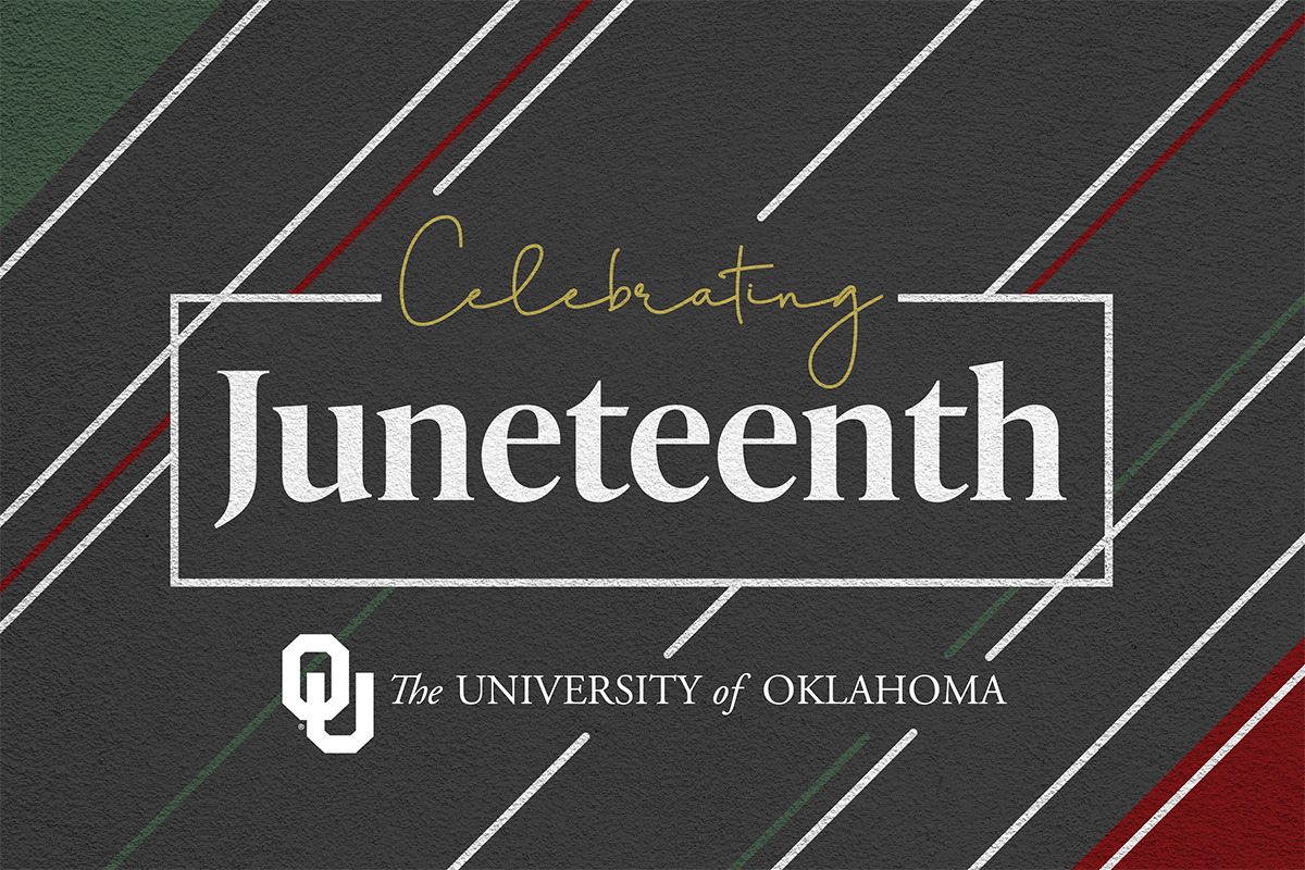 Celebrating Juneteenth and OU Logo