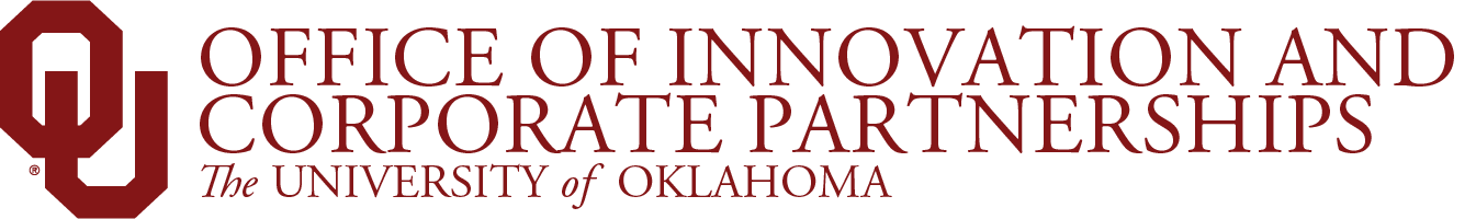 OU Office of Innovation and Corporate Partnerships, The University of Oklahoma website wordmark