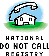 The National "DO NOT CALL" Registry logo
