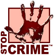 OUPD Stop Crime (TM) palm-print logo