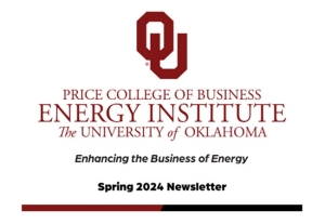 Energy Institute wordmark with the words spring 2024 newsletter and a crimson and black horizontal line underneath