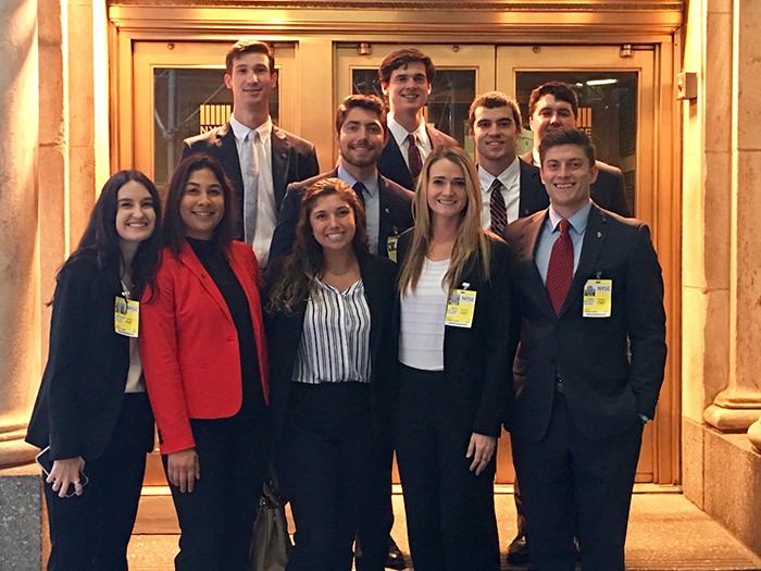 Energy Management students visit Wall Street