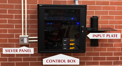 A/V control box