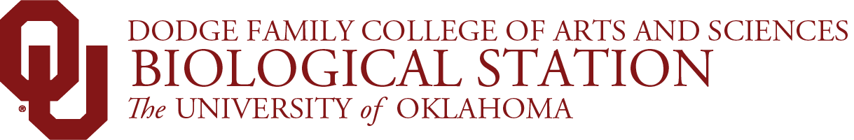 OU Dodge Family College of Arts and Sciences, Biological Station, The University of Oklahoma wordmark