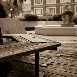 campus bench