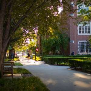 View of campus at the University of Oklahoma