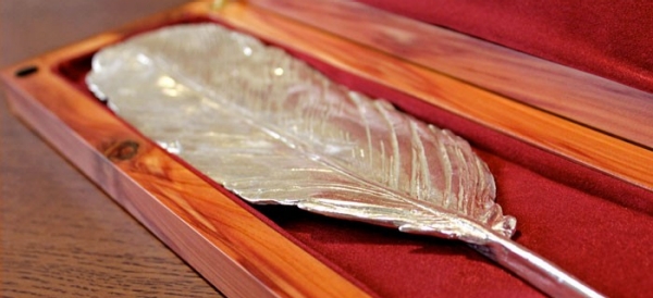 The Neustadt Prize Feather