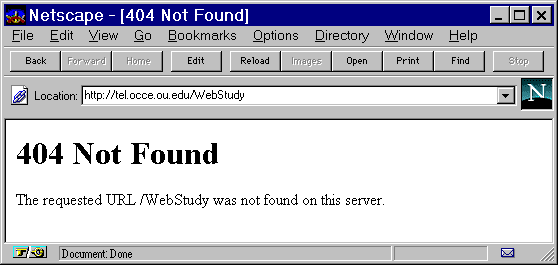 http error 404 not found