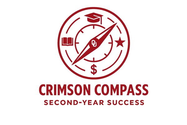 Crimson Compass logo.