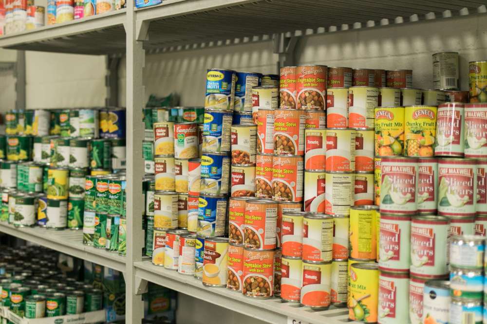 Canned Food at OU Food Pantry