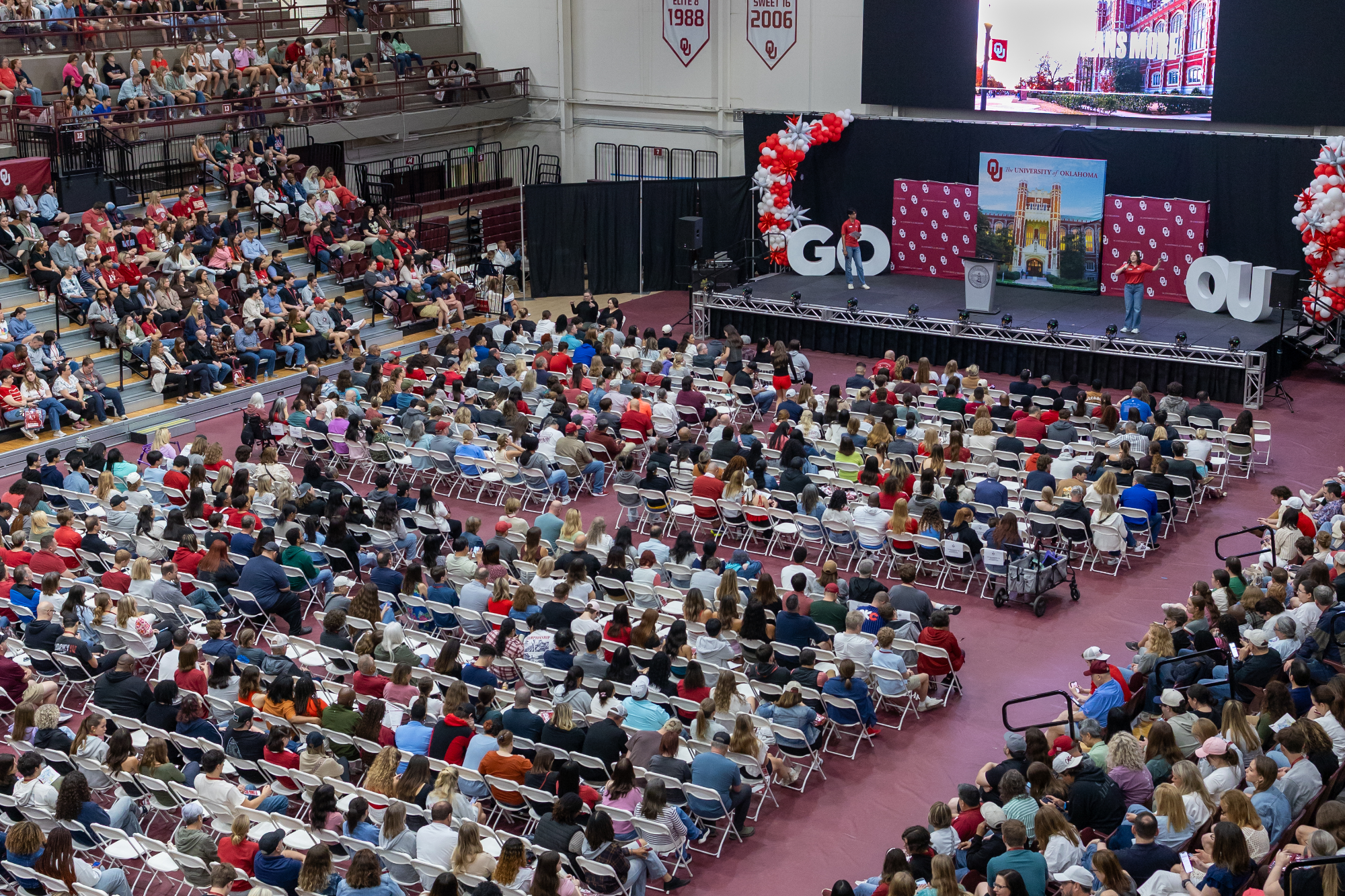 Admitted Student Day opening session