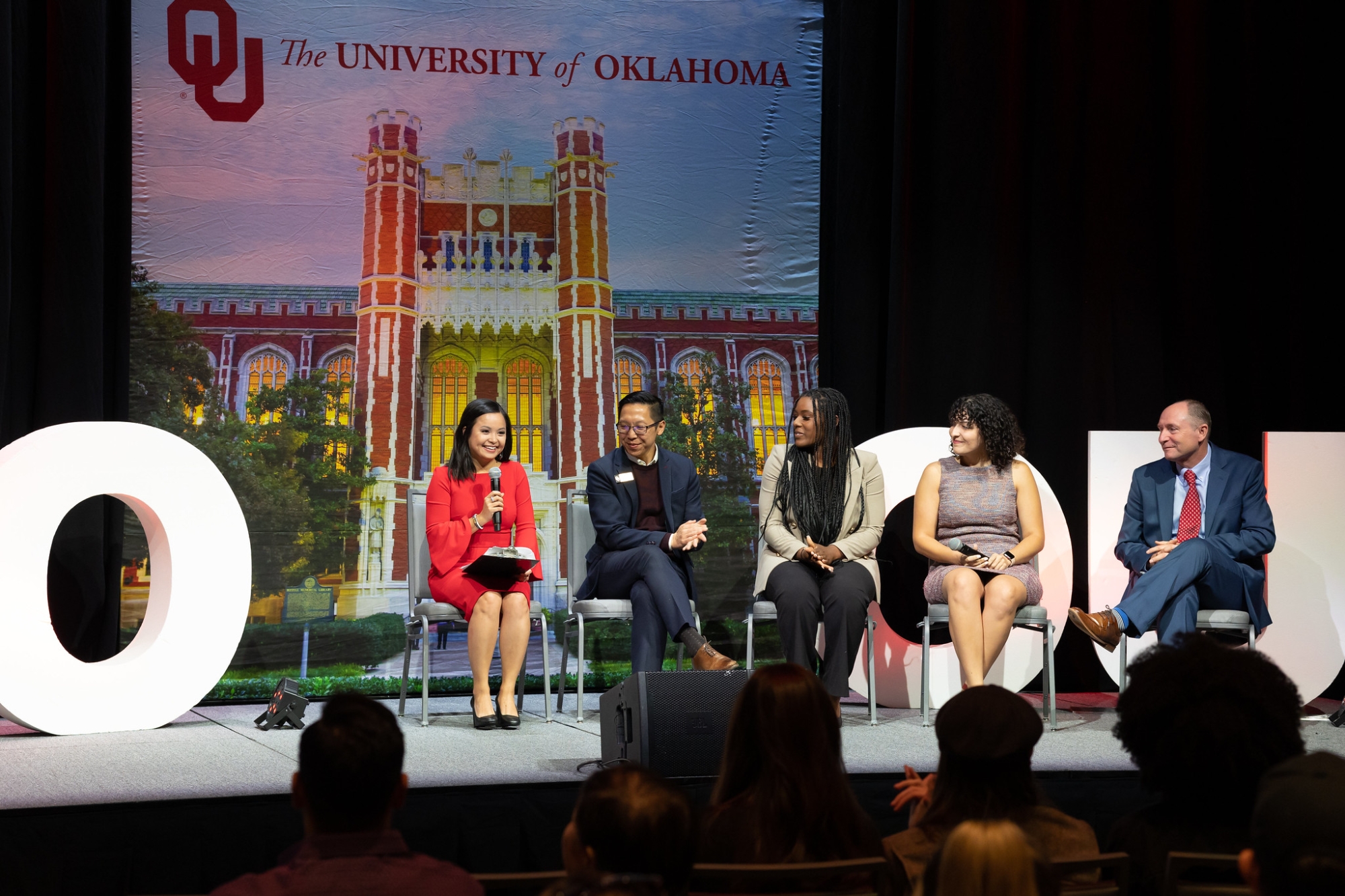 Panel of five speakers