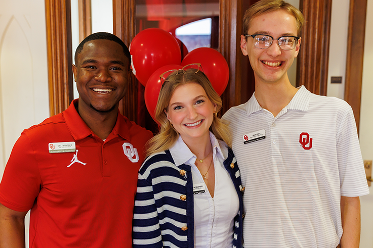 Current OU students at Scholars' Day