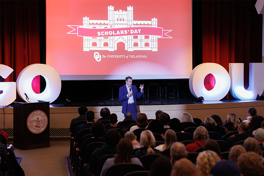 Speaker at Scholars' Day