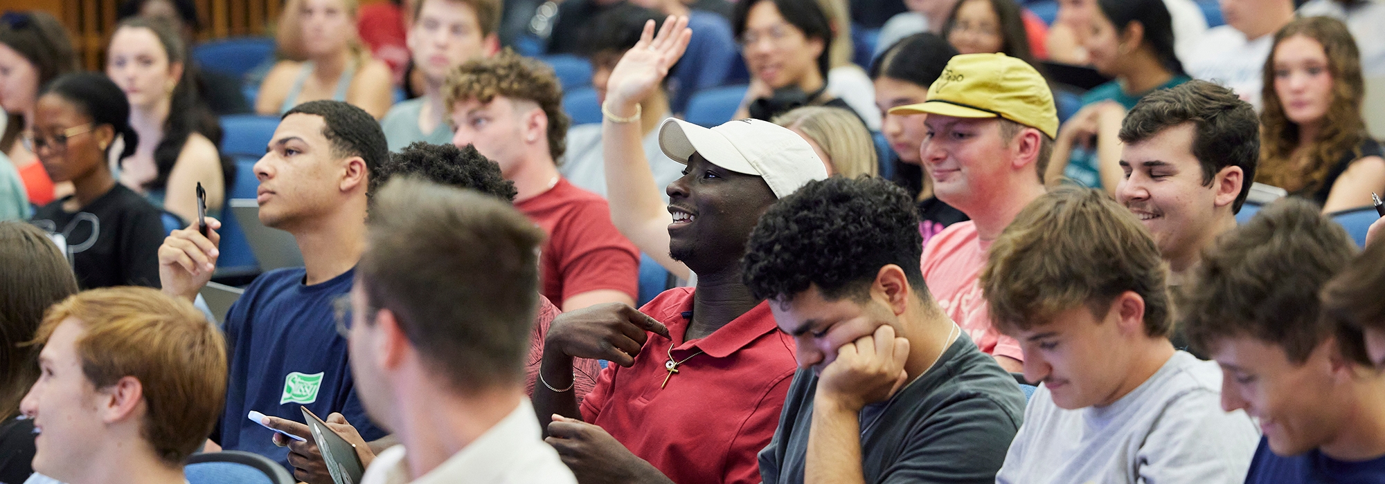 Students in an educational session hosted by OAE.