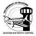 University of Oklahoma Air Traffic Control. Clipart of a plane infront of a watch tower.