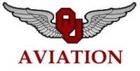 Red & White logo for the School of Meteorology, illustrating a tornado. The University of Oklahoma. School of Meteorology.