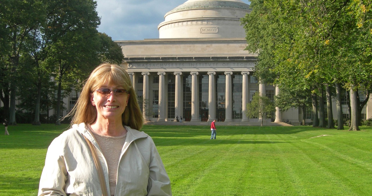 Lynn Conway back at MIT in October 2008.