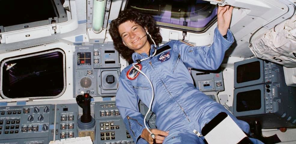A dream came true for Dr. Ride, as she floated in space aboard the Challenger.