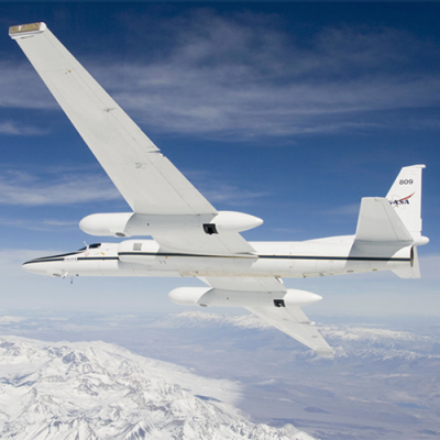 Chasing Storms in the Stratosphere: OU Teams Up With NASA to Study Climate. Courtesy: NASA. Scientists are using NASA's ER-2 high altitude research aircraft to study the atmospheric effects of powerful summer thunderstorms that erupt over the U.S.