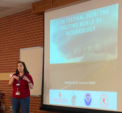 STEM Festival 2020: The Exciting World of Meteorology. Presented by Kaitlin Frost.