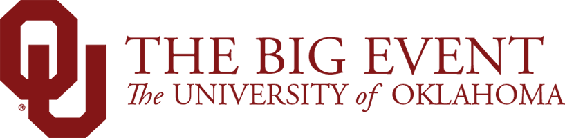OU The Big Event, The University of Oklahoma website wordmark