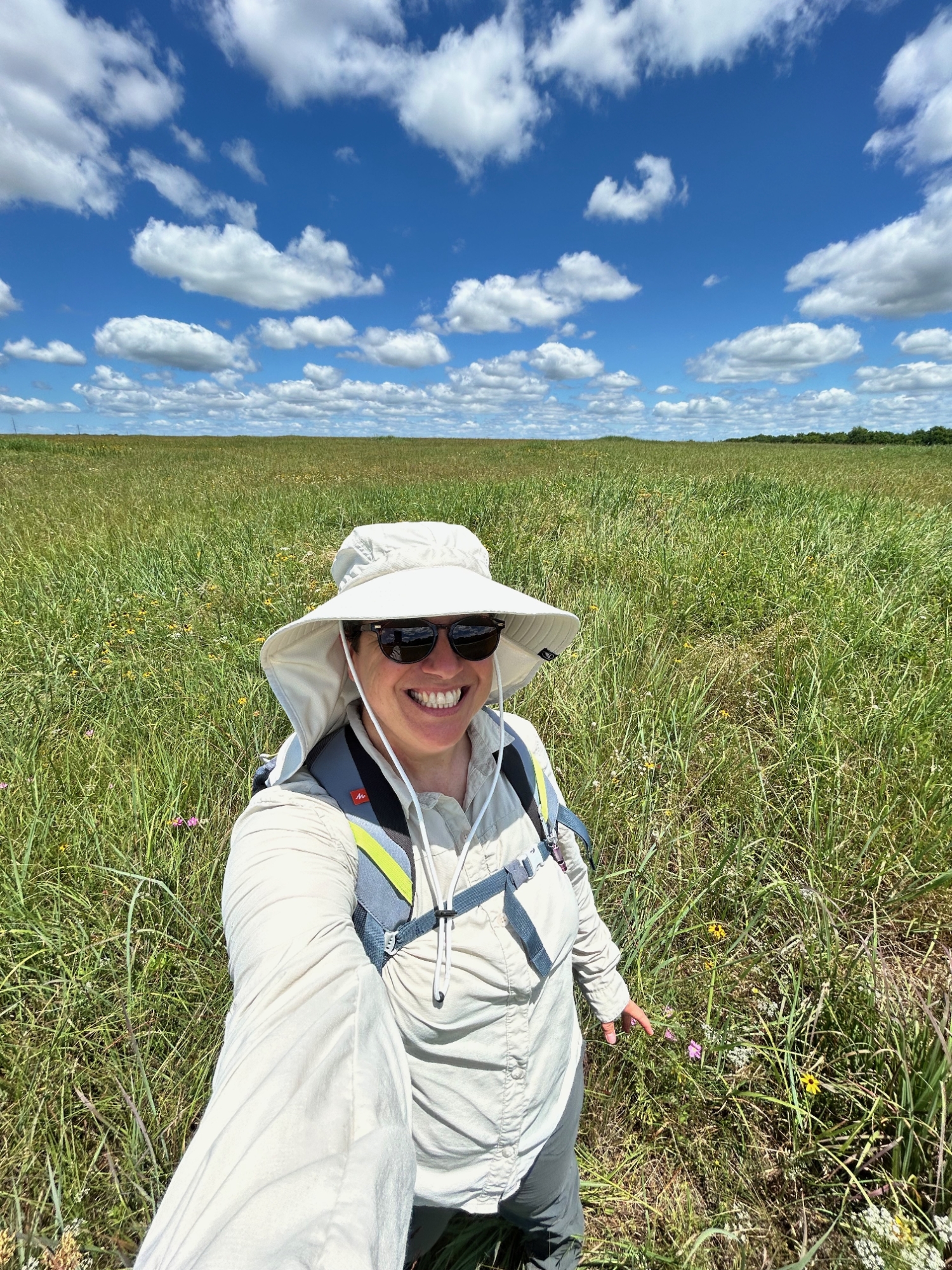 Priscilla in the prairie