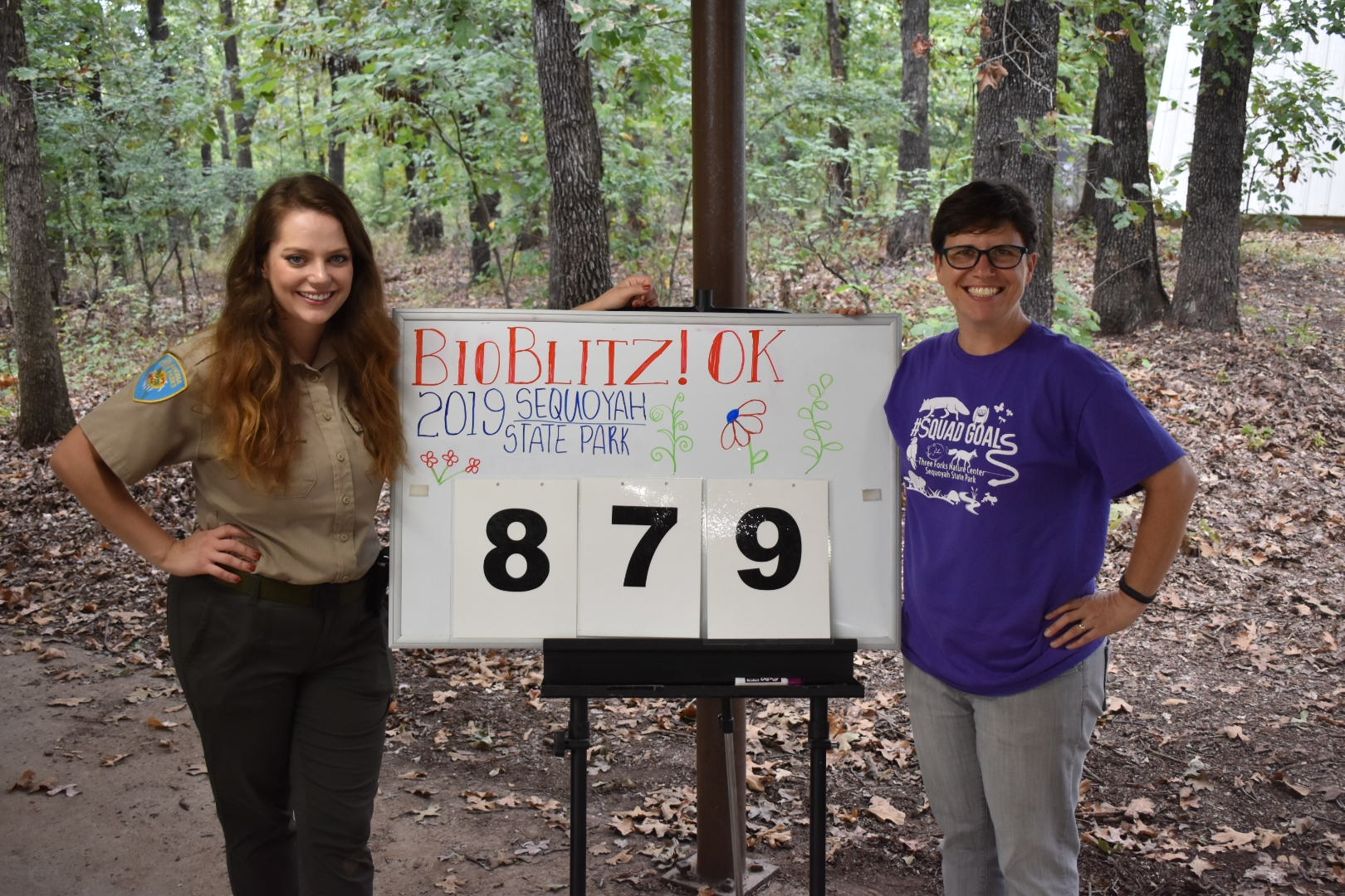 BioBlitz! OK 2019 Tally Board