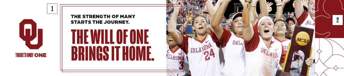 An example of crimson frame and crimson architectural illustrating shapes overlaying images and text.