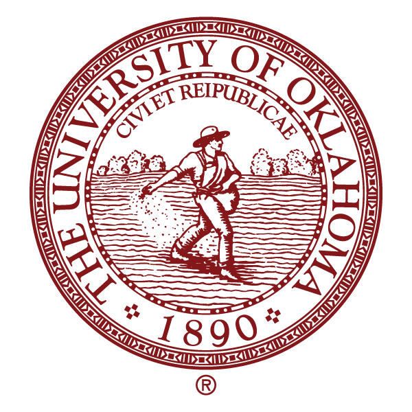 crimson University of Oklahoma seal
