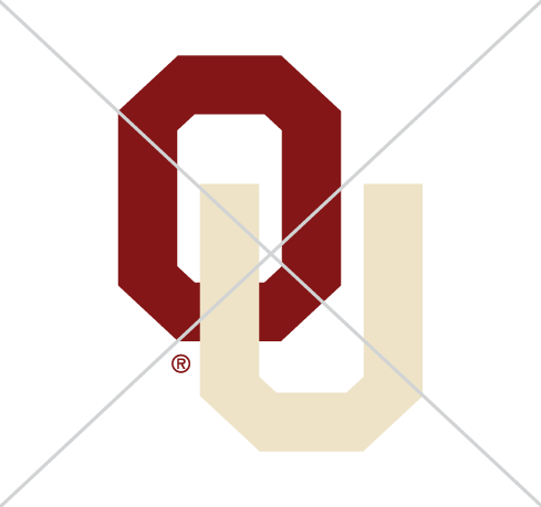 Never create your own color breaks for OU logos. 