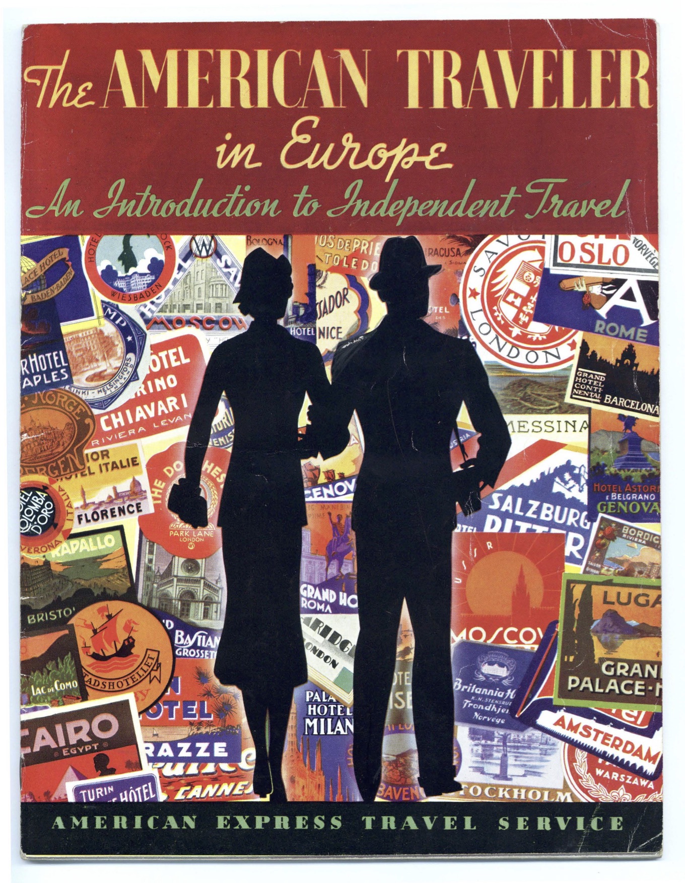 The American Traveler in Europe Booklet