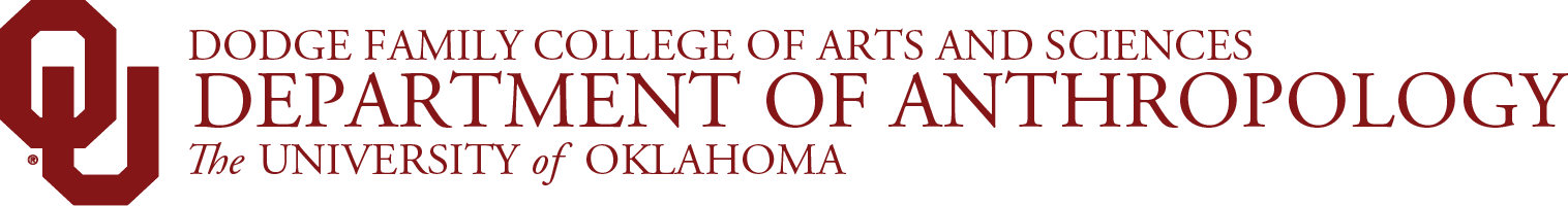 OU Dodge Family College of Arts and Sciences, Department of Anthropology, The University of Oklahoma wordmark
