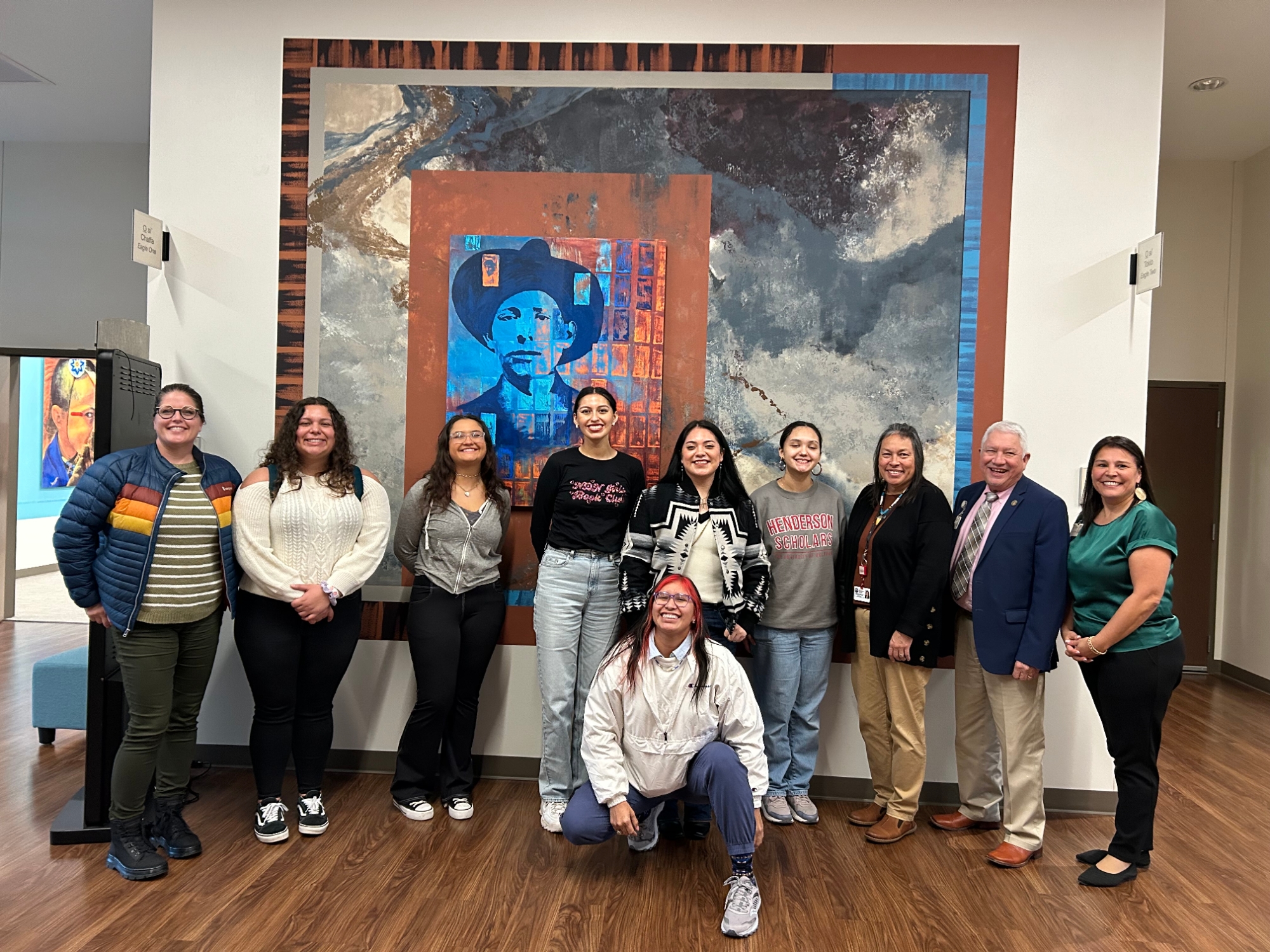 GEN students enjoy lunch together during the SACNAS conference trip to Hawaii in October, 2019. 