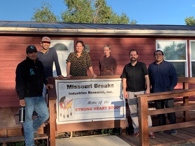 CEIGR Team conducts deliberative work with Missouri Breaks Industries Research, Inc partners in Eagle Butte, SD, ca. 2019.