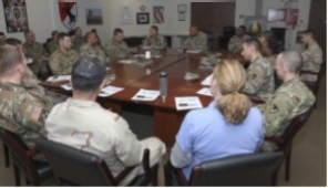 Conference Meeting between U.S. Army and Board members
