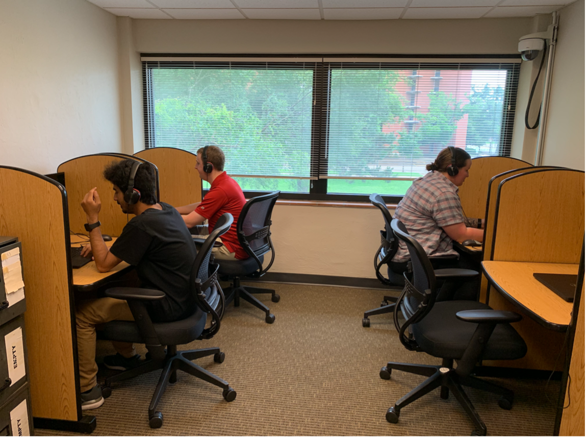 Individualized testing room