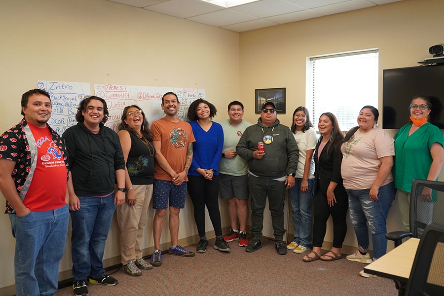 GEN Program and Partners at University of Alaska Anchorage join together for a writing workshop in Anchorage, AK in May 2022. 